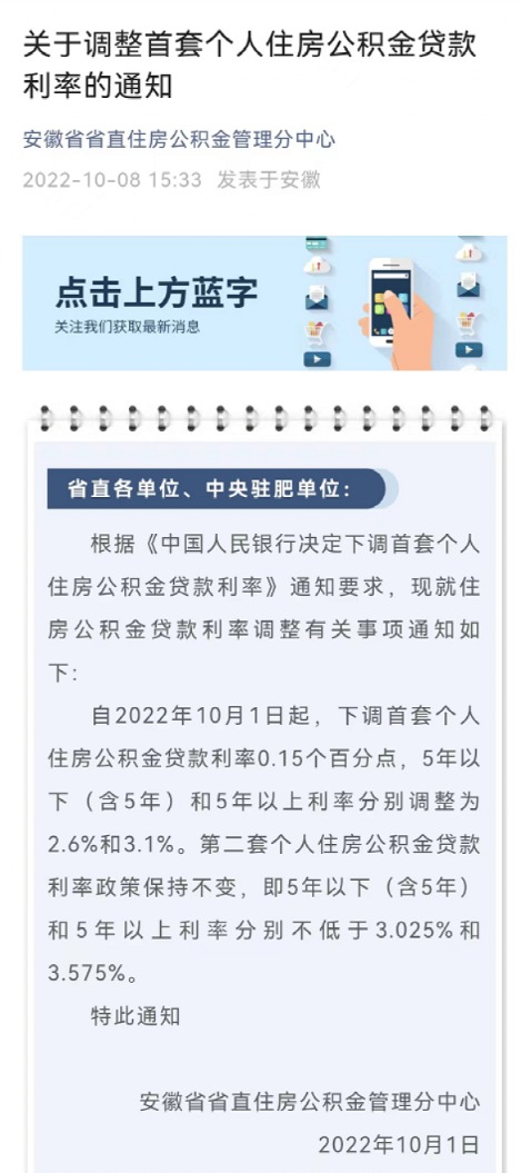 苏州银行公积金贷款 多地官宣:下调!多政策积极“稳地产”(图4) Image